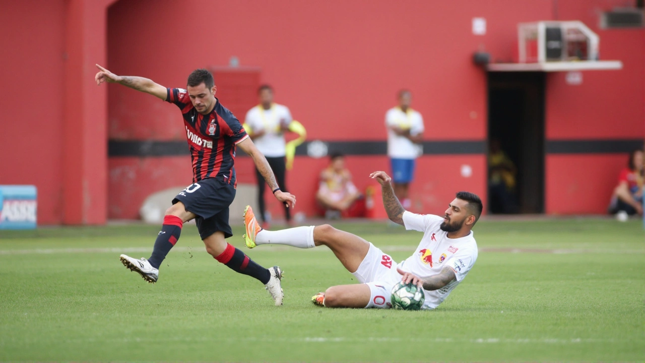 Vitória vence Bragantino por 1 a 0 e deixa zona de rebaixamento com gol de Renato Kayzer