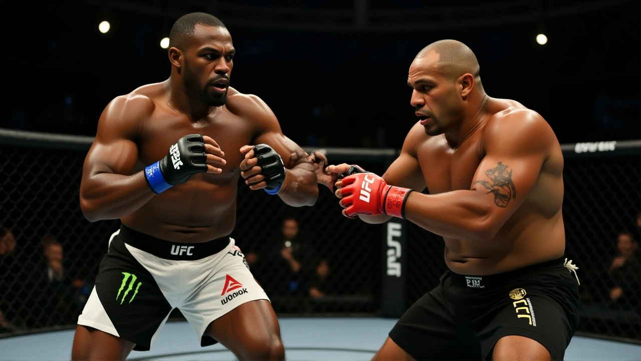 Jon Jones diz que seria "engraçado" pendurar foto de Daniel Cormier chorando em casa